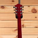 Gretsch Tennessean semi-hollow electric guitar deep cherry stain with Bigsby tremolo and string-through bridge