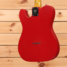 Nash T72 Telecaster electric guitar Dakota Red pre-owned with black headstock plate and chrome hardware