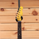 Nash T72-TL pre-owned electric guitar Dakota Red Telecaster with yellow headstock
