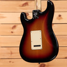 Fender Limited 60th Anniversary Stratocaster electric guitar 3-Color Sunburst with tremolo backplate and maple neck