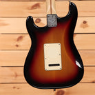 Fender Limited 60th Anniversary Stratocaster electric guitar 3-Color Sunburst with tremolo back plate and maple neck