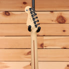 Fender Limited 60th Anniversary Stratocaster 3-Color Sunburst electric guitar maple neck with chrome tuners rear view