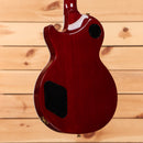 Pre-owned Gibson Les Paul Supreme wine red electric guitar with white binding and dual humbuckers