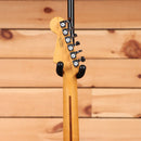 Fender American Ultra Stratocaster pre-owned electric guitar with maple neck and locking tuners