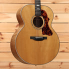 Boucher GR SG 163-T natural acoustic guitar with tortoiseshell pickguard and mahogany back