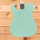 Fender Custom Shop Jason Smith Masterbuilt 60s Esquire electric guitar Seafoam Green Sparkle with single-coil pickup