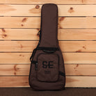 Paul Reed Smith SE Custom 24 guitar case brown with SE logo pocket