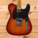 Fender Custom Shop 1954 Telecaster Journeyman Relic electric guitar Violin Burst with maple neck and single-coil pickup