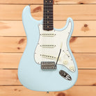 Fender Custom Shop Limited 1964 L-Series Stratocaster electric guitar Faded Sonic Blue with three single-coil pickups