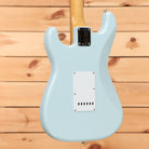 Fender Custom Shop Limited 1964 L-Series Stratocaster electric guitar Faded Sonic Blue with white pickguard