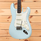 Fender Custom Shop Limited 1964 L Series Stratocaster electric guitar Faded Sonic Blue with single-coil pickups