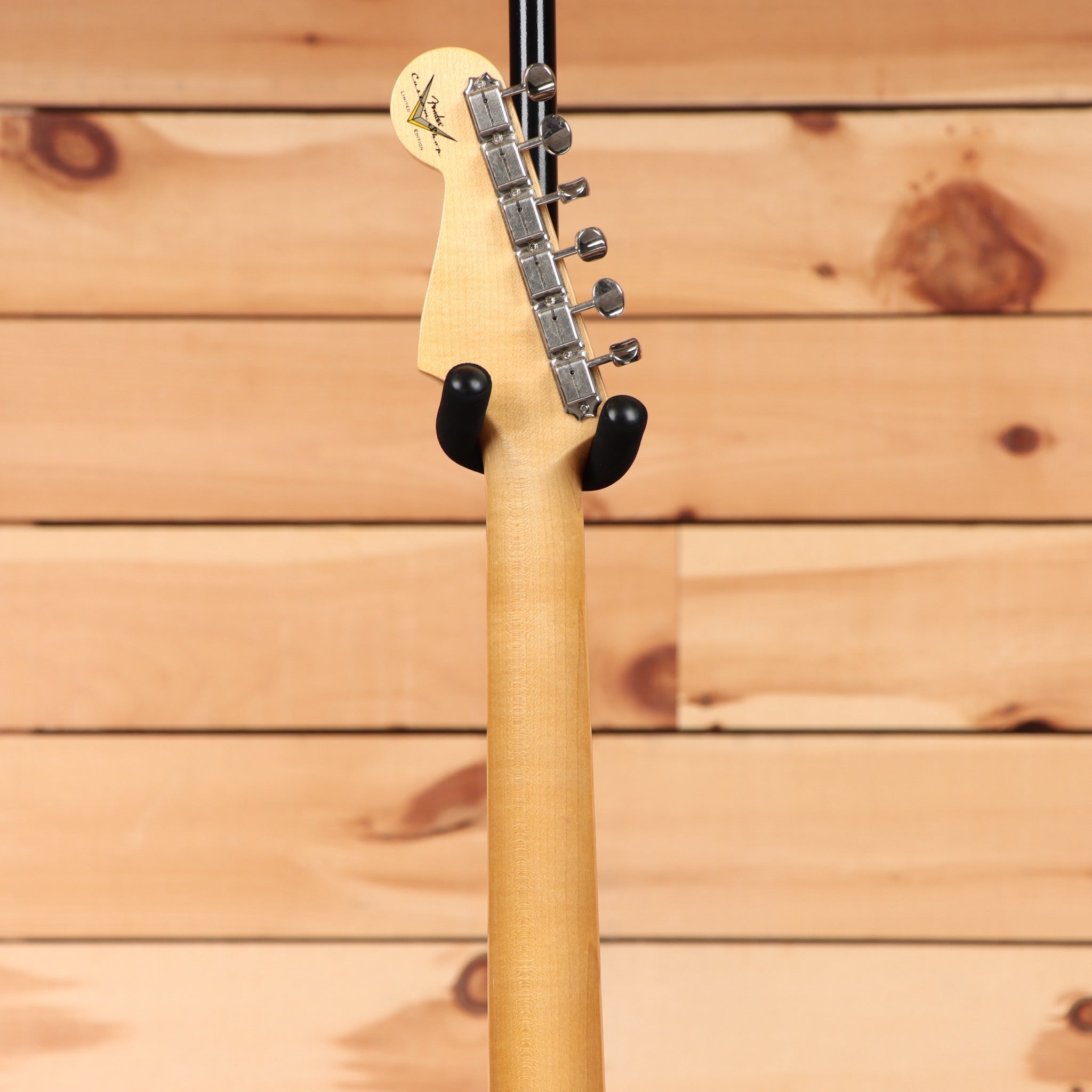 Fender Custom Shop Limited 1964 L-Series Stratocaster electric guitar Faded Sonic Blue with maple neck