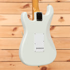 Fender Custom Shop Limited 64 L-Series Stratocaster electric guitar Olympic White with single-coil pickups