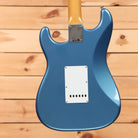 Fender Custom Shop Limited 1964 L-Series Stratocaster electric guitar Lake Placid Blue aged finish white pickguard