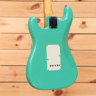 Fender Custom Shop Limited Dennis Galuszka Masterbuilt 1959 Stratocaster Journeyman Relic electric guitar Aged Sea Foam Green with white pickguard