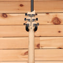 Paul Reed Smith SE Custom 24 electric guitar burled ash natural finish with maple neck and chrome hardware