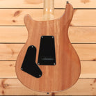 Paul Reed Smith SE Custom 24 electric guitar Lake Blue burled ash finish humbucker pickups