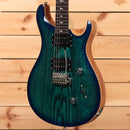 Paul Reed Smith SE Custom 24 electric guitar Lake Blue with flamed maple top and dual humbuckers