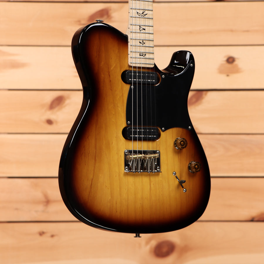 Paul Reed Smith NF 53 McCarty electric guitar Tobacco Sunburst with maple neck and dual humbuckers