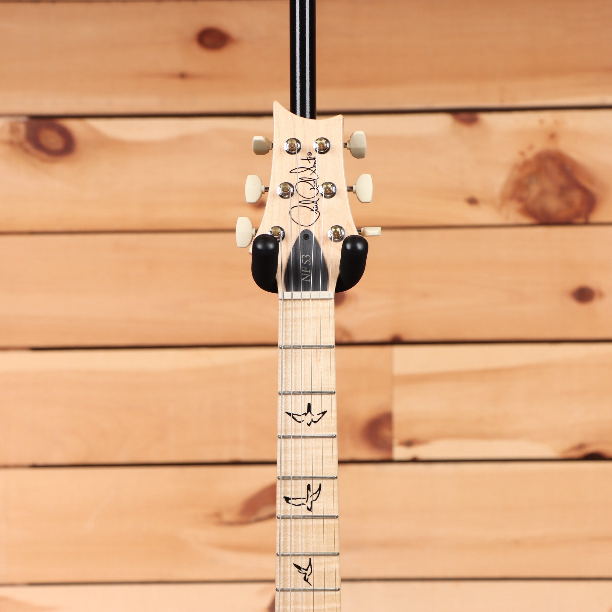 Paul Reed Smith NF 53 McCarty electric guitar Tobacco Sunburst with maple neck and bird inlays