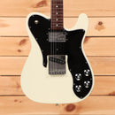 Pre-owned Fender American Vintage II 1977 Telecaster Custom electric guitar Olympic White with black pickguard