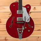 Gretsch Tennessee Rose semi-hollow electric guitar Deep Cherry Stain with Bigsby tremolo and silver pickguard