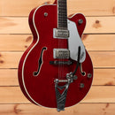 Gretsch Tennessee Rose semi-hollow electric guitar Deep Cherry Stain with dual humbuckers and Bigsby tremolo