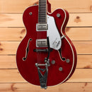 Gretsch Tennessee Rose semi-hollow electric guitar Deep Cherry Stain with Bigsby tremolo and dual humbuckers