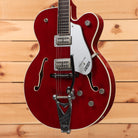 Gretsch Tennessee Rose semi-hollow electric guitar Deep Cherry Stain with Bigsby tremolo and dual humbuckers