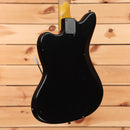Nash JM63 pre-owned electric guitar black with maple neck and chrome hardware