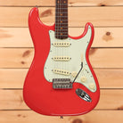Fender American Vintage II 1961 Stratocaster electric guitar Fiesta Red pre-owned with single-coil pickups
