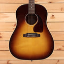 Gibson J45 Standard acoustic guitar Honeyburst dreadnought with rosewood fretboard