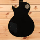 Gibson 1957 Les Paul Custom Reissue electric guitar Ebony VOS with dual humbuckers and gold hardware