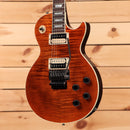 Gibson Les Paul Axcess Standard electric guitar Figured Siberian Tiger with dual humbuckers and tremolo bridge