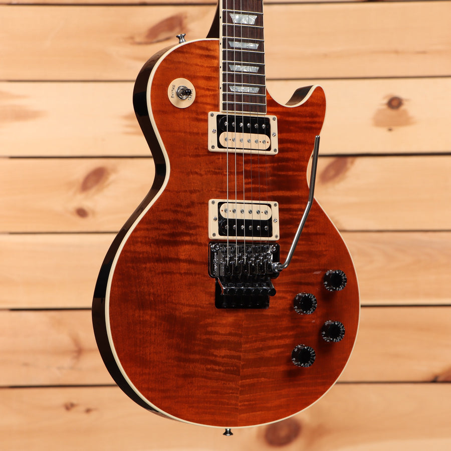 Gibson Les Paul Axcess Standard electric guitar Siberian Tiger figured maple top with dual humbuckers