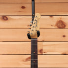 Pre-owned Fender Custom Shop 1963 Telecaster Relic electric guitar Fiesta Red with maple neck and single-coil pickups