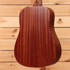 Martin DJr10E Streetmaster dreadnought acoustic guitar mahogany burst with curved body contours