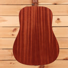 Martin DJR10E Streetmaster dreadnought acoustic guitar mahogany burst with solid mahogany back