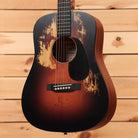 Martin DJR10E Streetmaster dreadnought acoustic guitar mahogany burst finish with distressed top