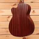 Martin 000CJR10E Concert acoustic guitar satin natural finish with cutaway and mahogany back