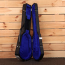 Pre-owned Gibson 1988 Les Paul Custom ebony electric guitar with blue velvet-lined case