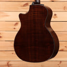 Taylor 614ce Grand Auditorium acoustic-electric guitar natural finish with venetian cutaway