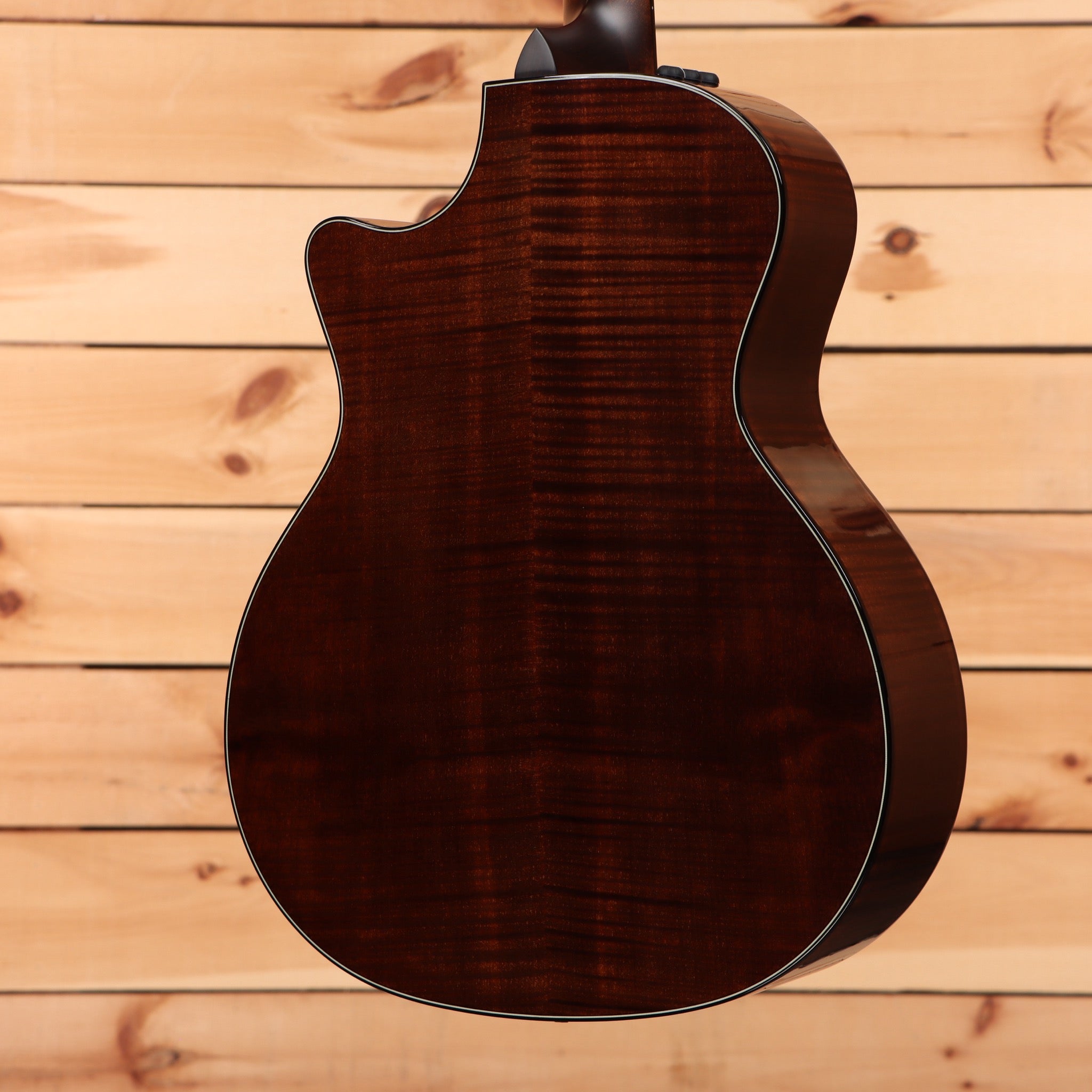 Taylor 614ce Grand Auditorium acoustic-electric guitar natural finish with venetian cutaway