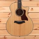 Taylor 614ce Grand Auditorium acoustic-electric guitar natural finish with venetian cutaway