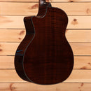 Taylor 614ce Grand Auditorium acoustic-electric guitar natural finish with venetian cutaway
