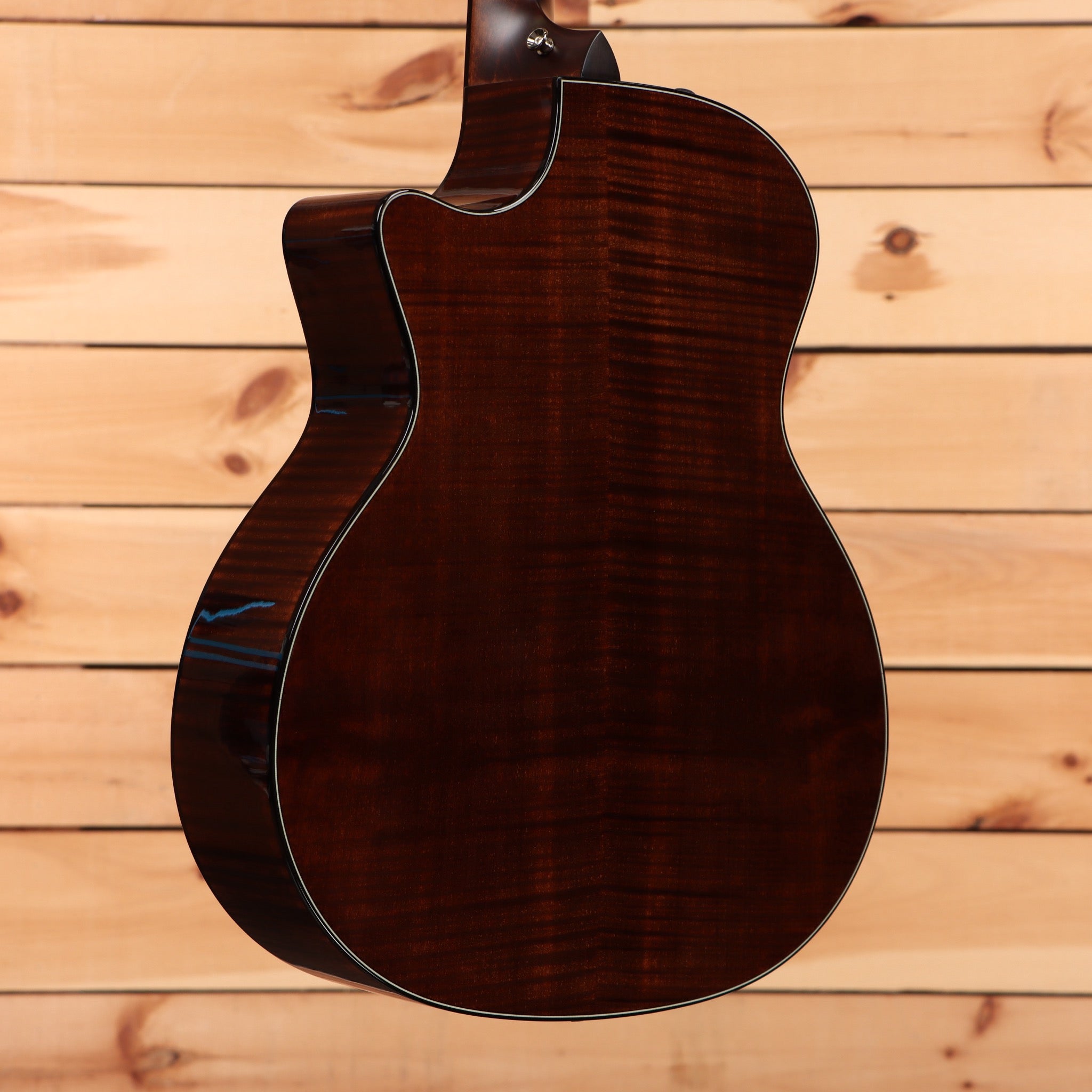 Taylor 614ce Grand Auditorium acoustic-electric guitar natural finish with venetian cutaway