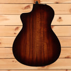 Taylor 222cek-dlx acoustic guitar Shaded Edgeburst with venetian cutaway