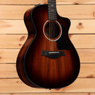 Taylor 222cek Dlx acoustic guitar Shaded Edgeburst finish with venetian cutaway