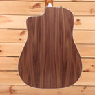Taylor 210ce dreadnought acoustic guitar natural finish with white binding