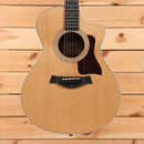 Taylor 212ce Grand Concert acoustic guitar natural finish with venetian cutaway